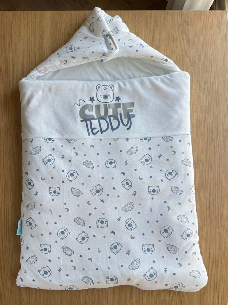 Cute Teddy Porte Bebe with zipper