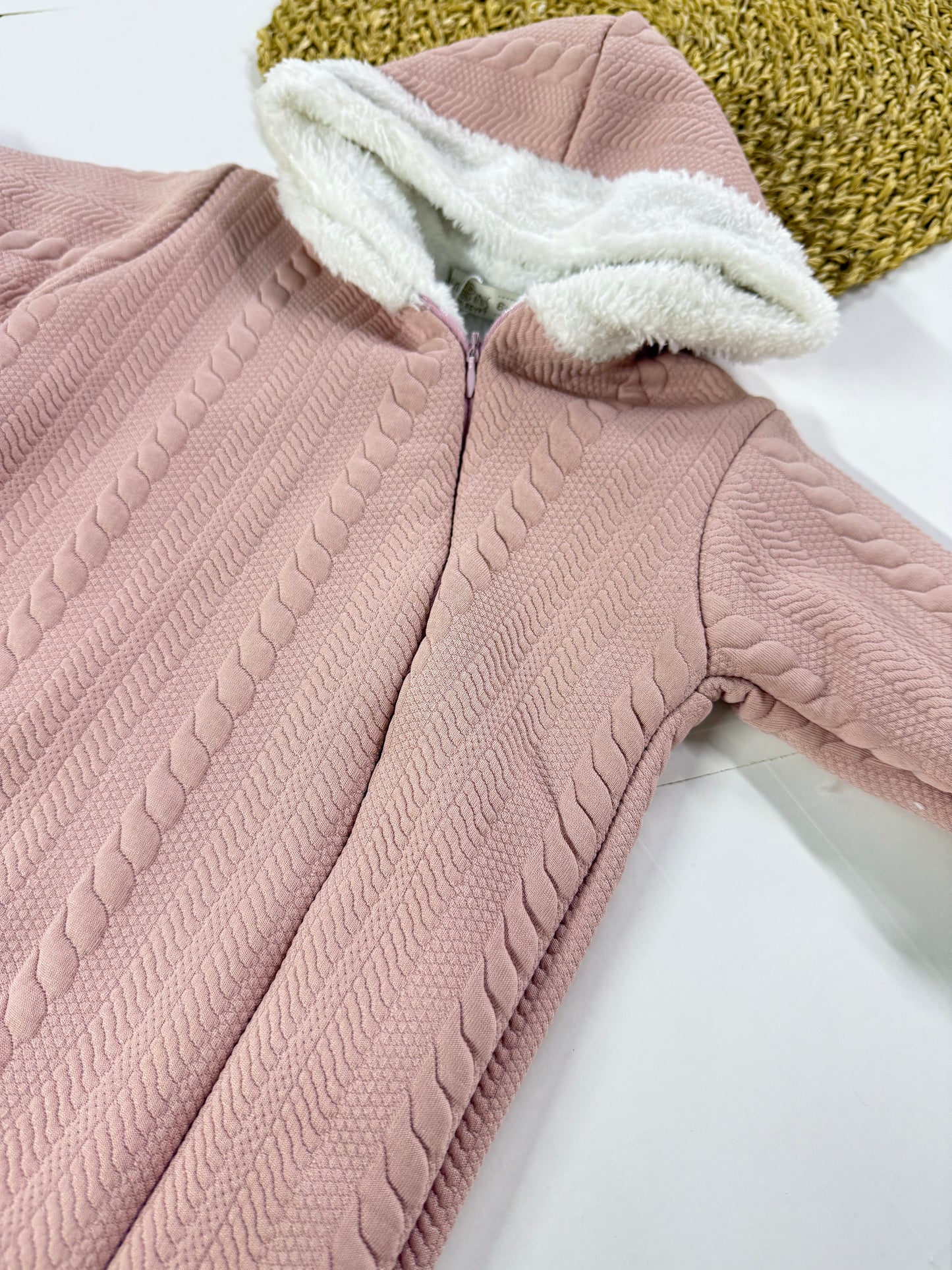 Cashmere fur onesies