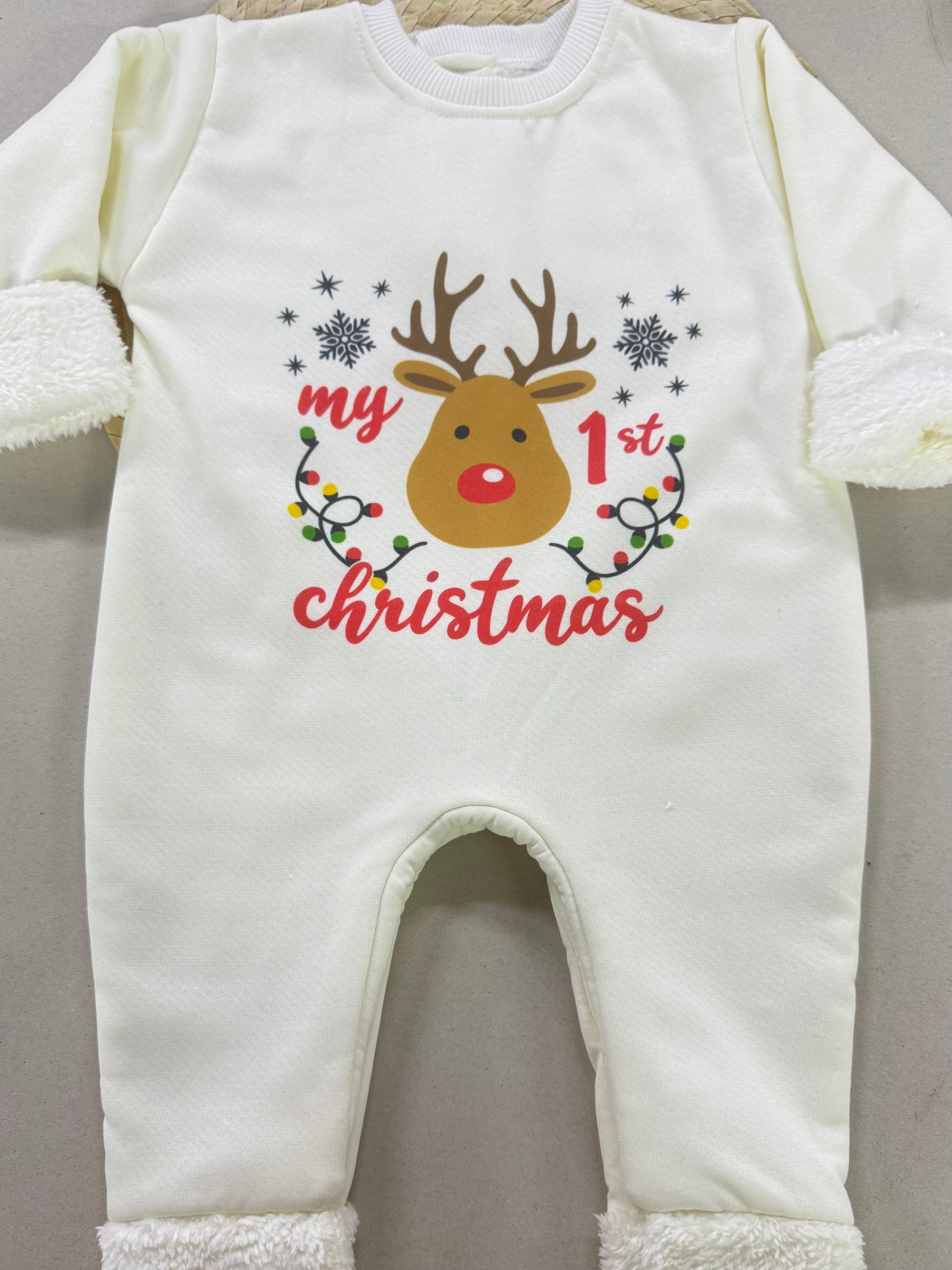 My First Christmas onesies