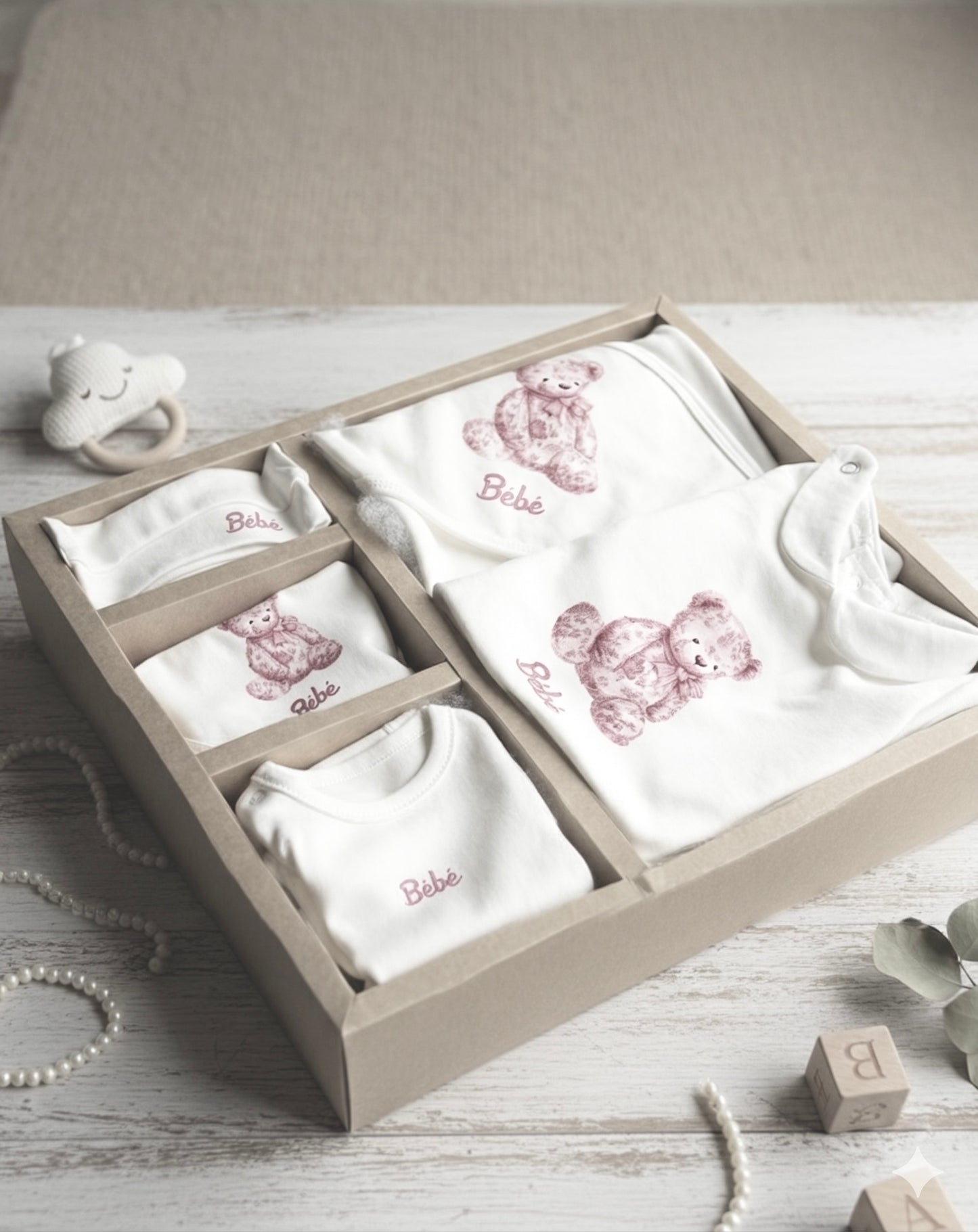 Bébé Hospital cotton 7 pieces set