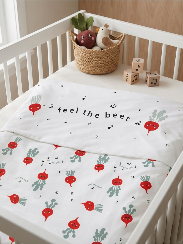 Feel the beet duvet