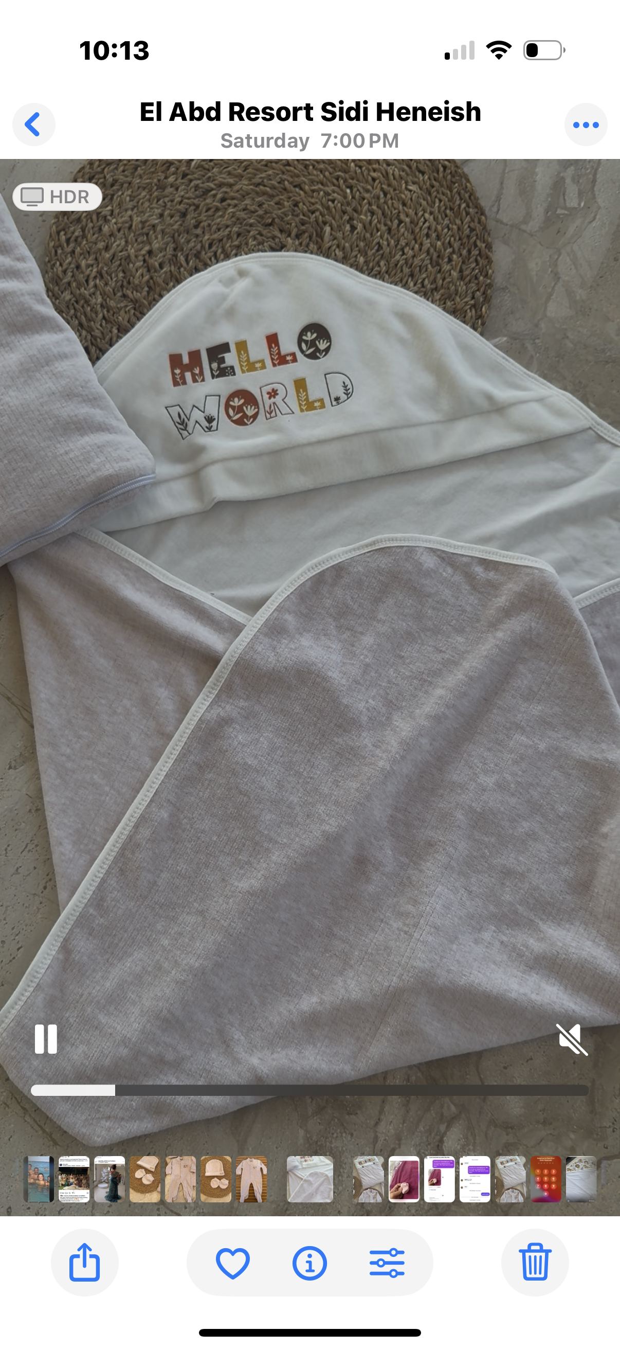 Hello world 5 pieces ivory set