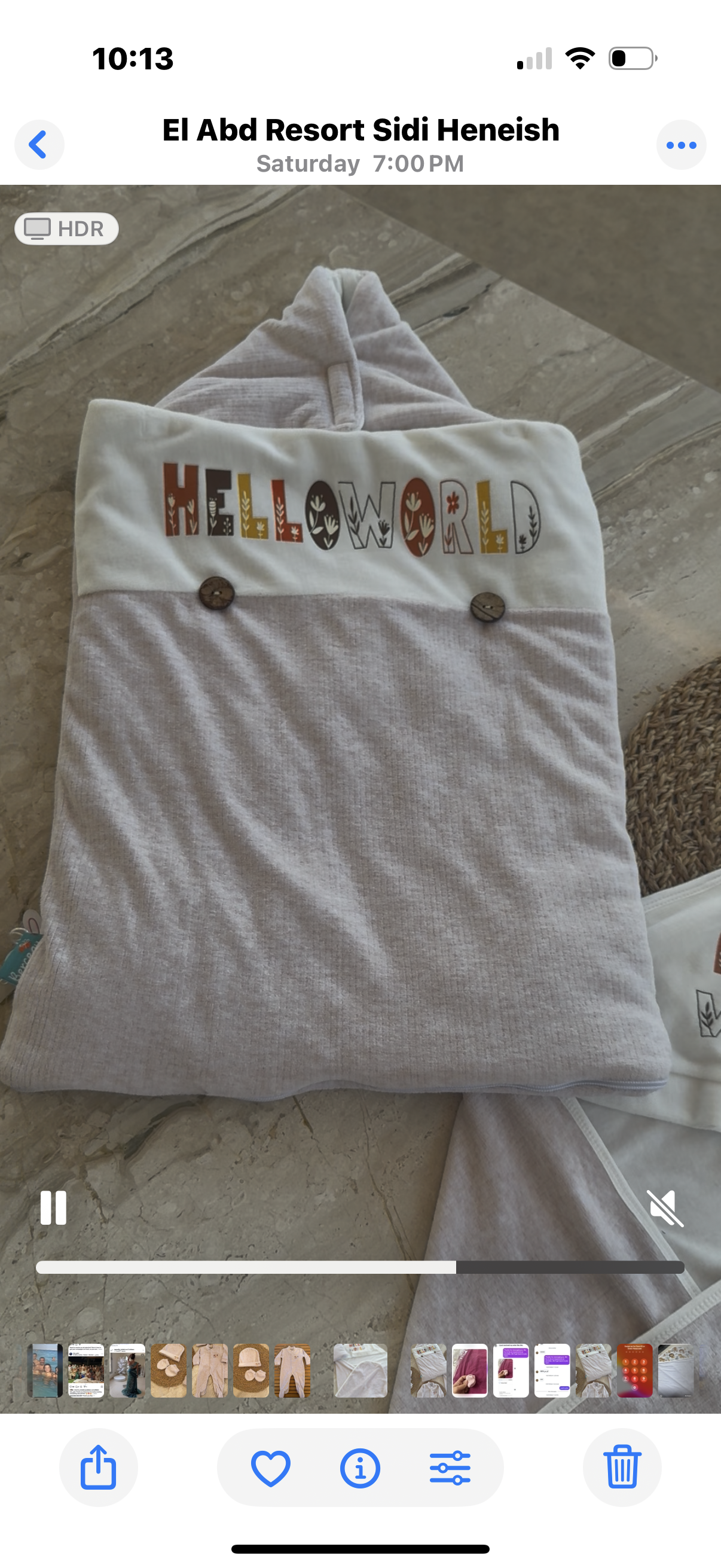 Hello world 5 pieces ivory set