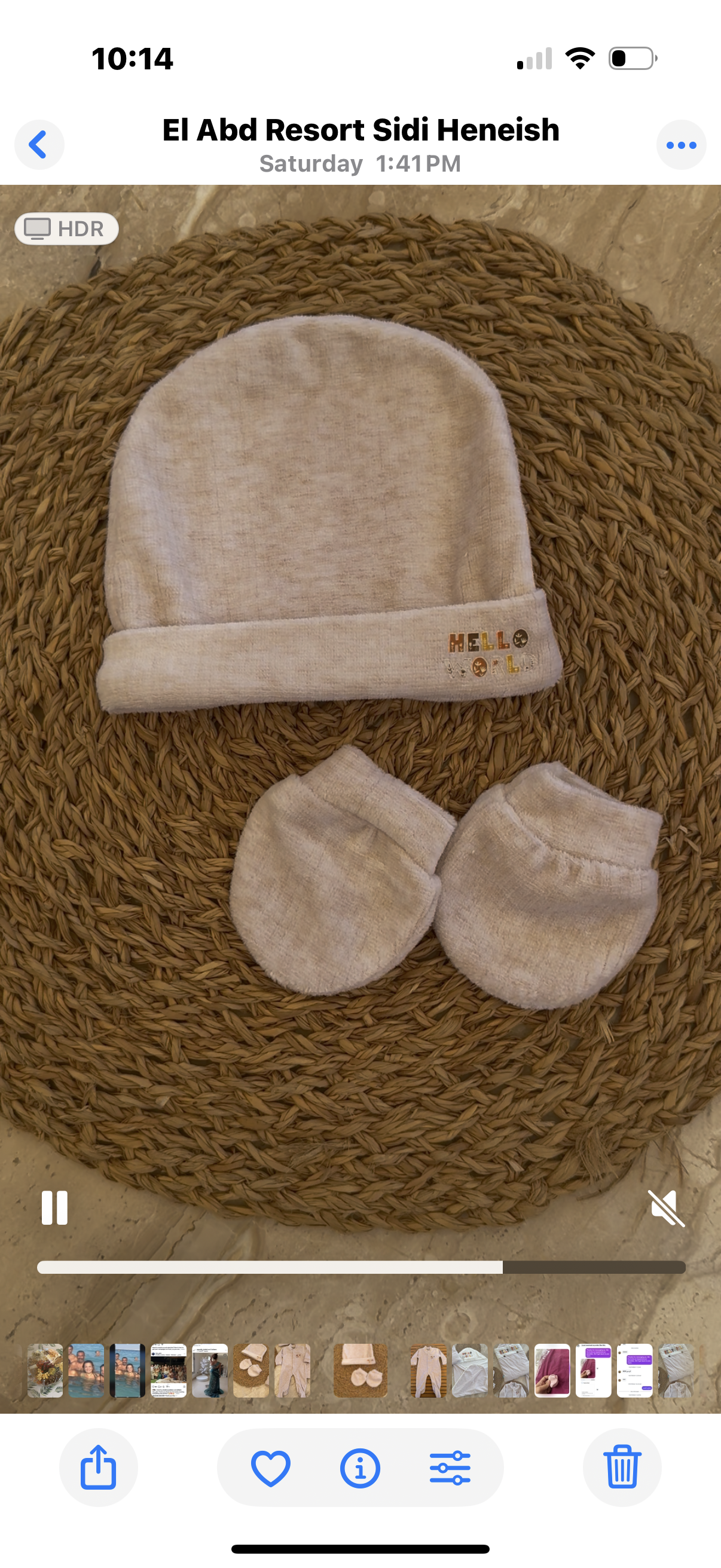Hello world 5 pieces ivory set