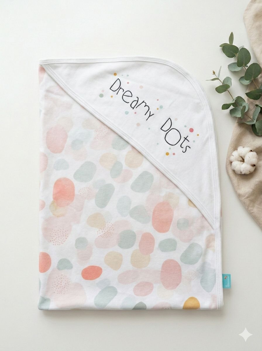 Dreamy Dots cotton blanket