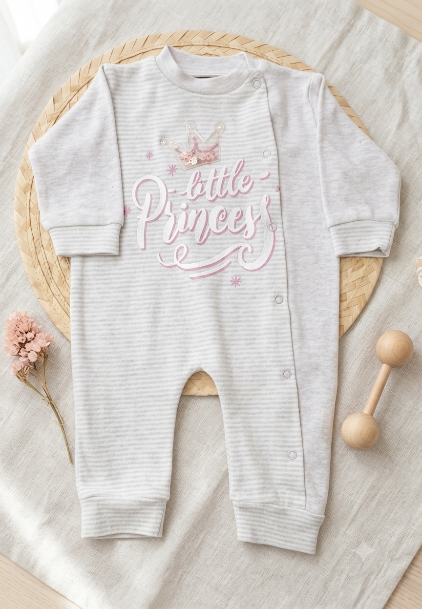Princess purple romper