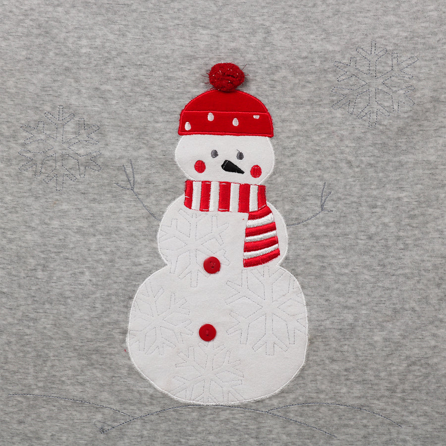 Snowman blanket