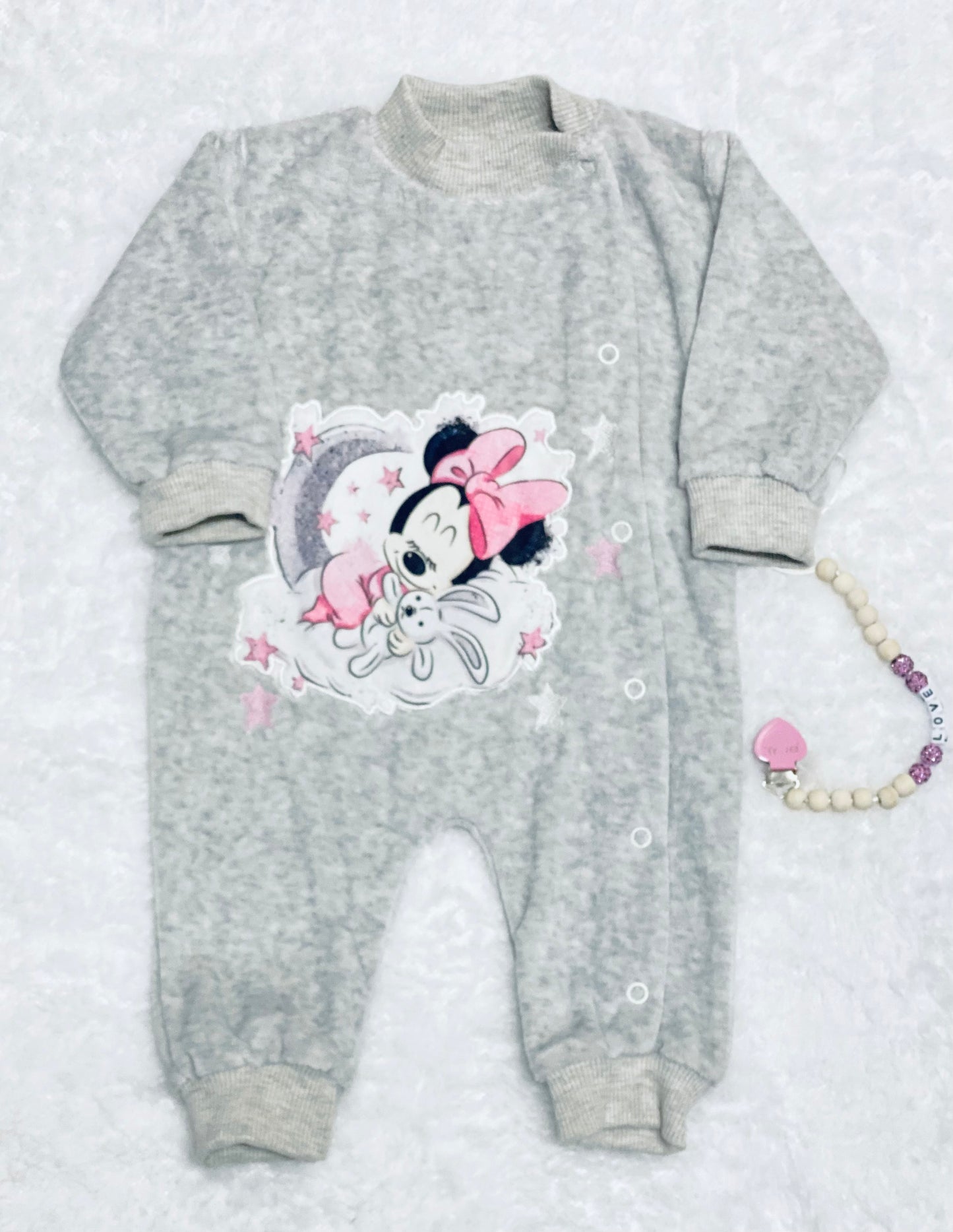 Minnie velours romper
