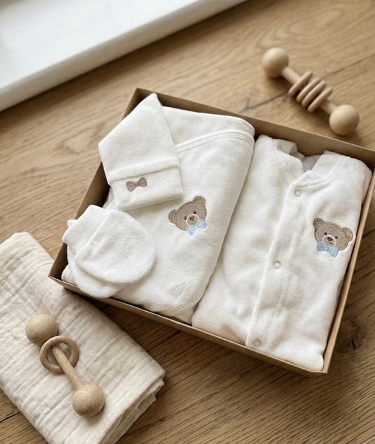 Baby Bear velvet set