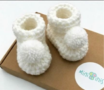 Cute Ponpon Booties