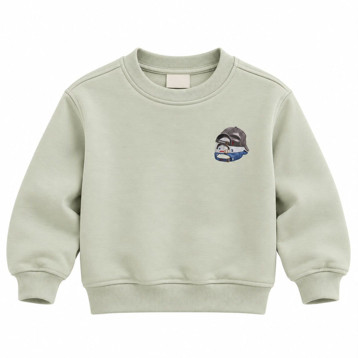 Triple cap sage Sweatshirt