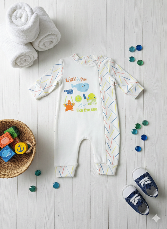 Under the sea romper