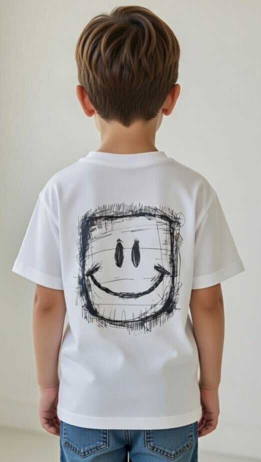 Sketched white Tshirt
