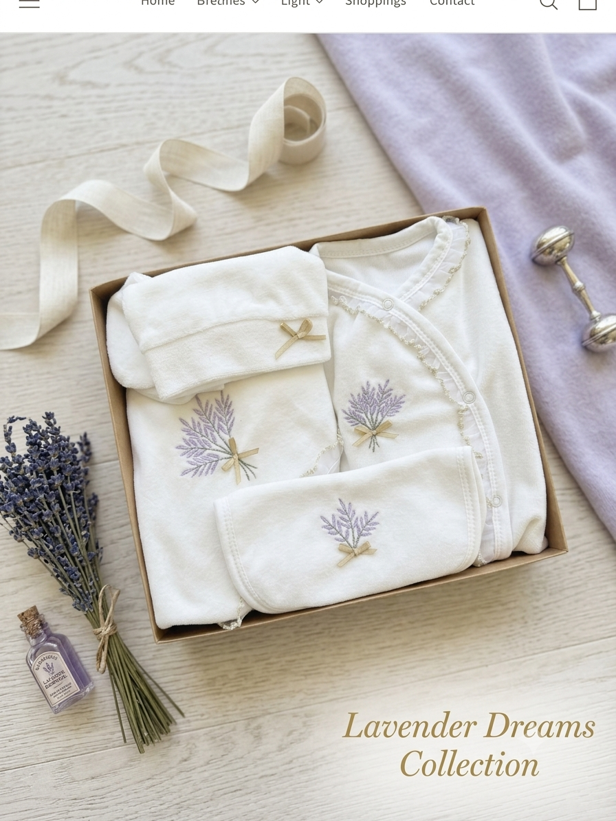 Lavender Dreams velvet set