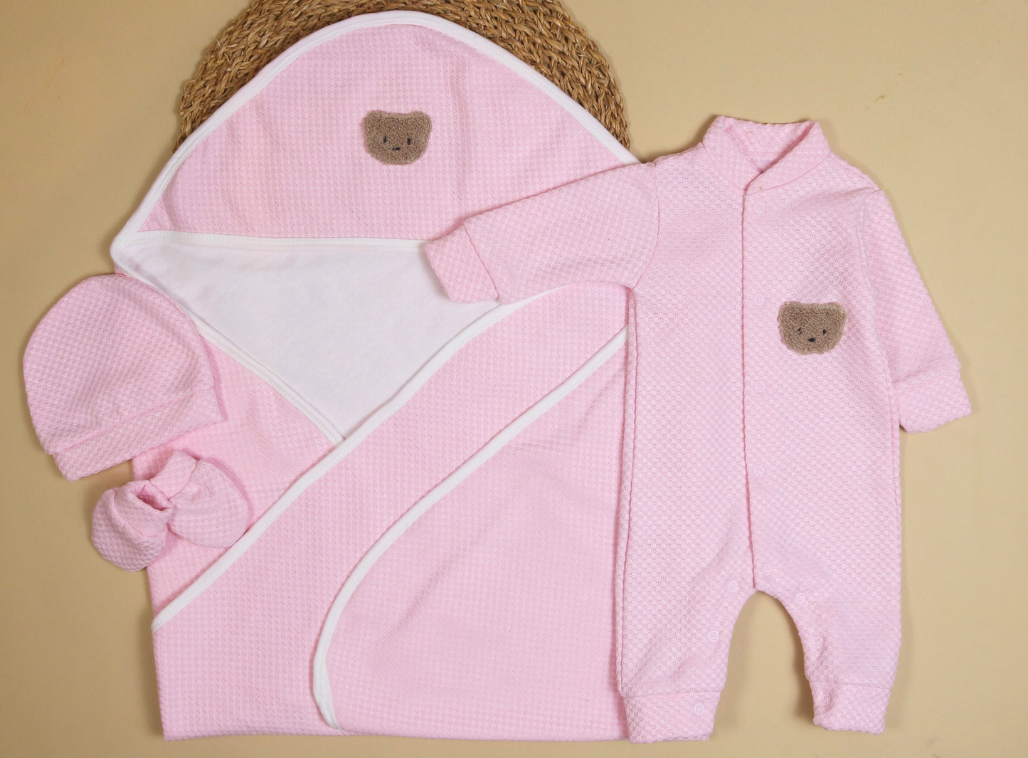 The 4 Pieces Teddy Set