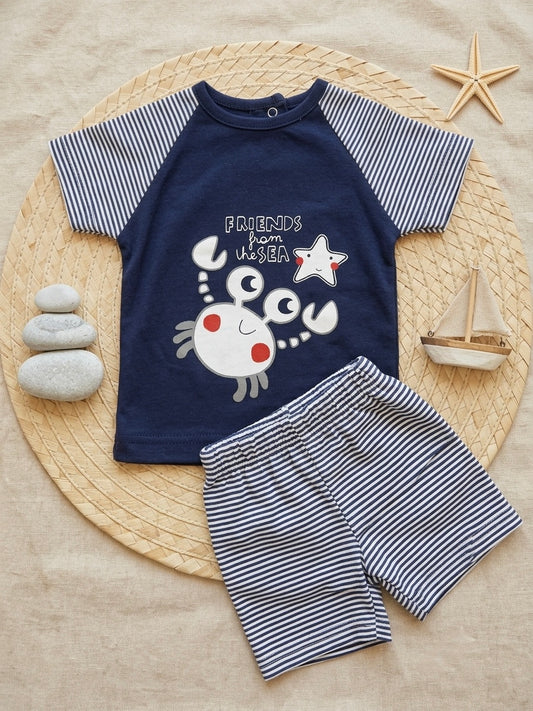 Crab stripes set