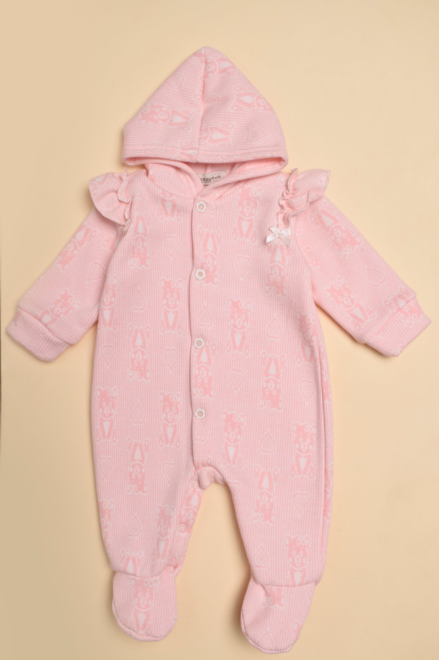 Jacquard Bear romper