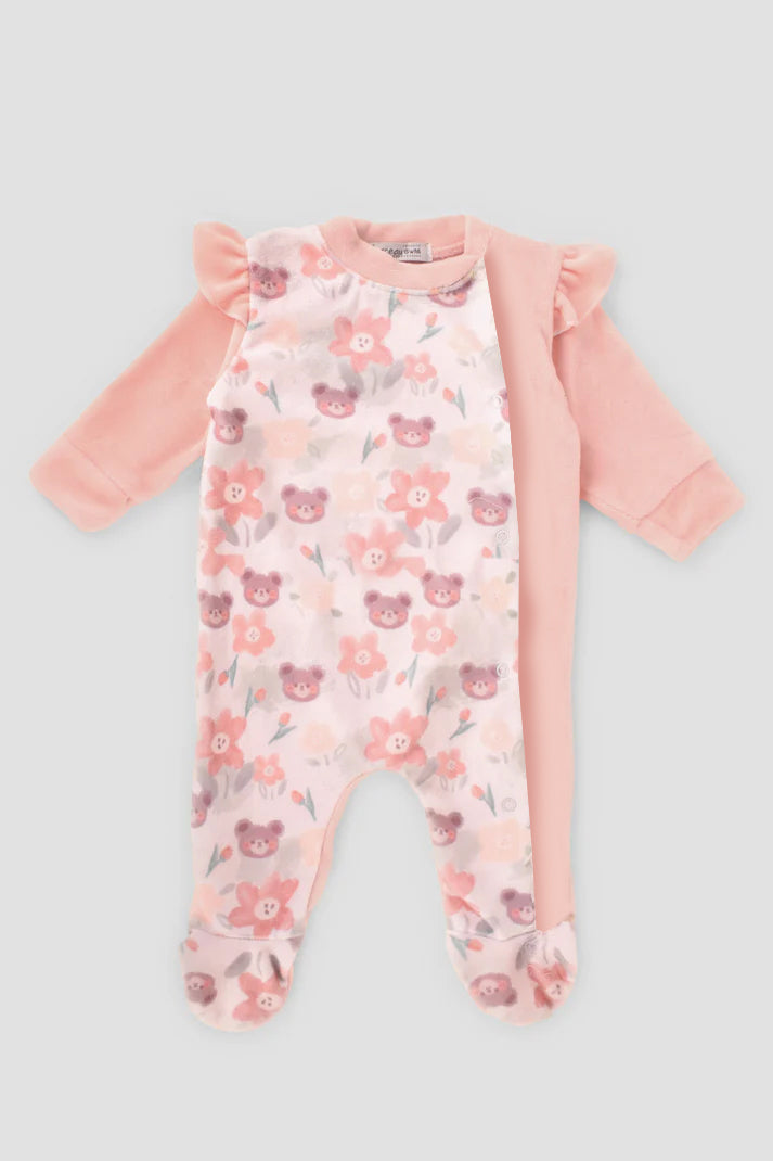 Pelushe peach romper