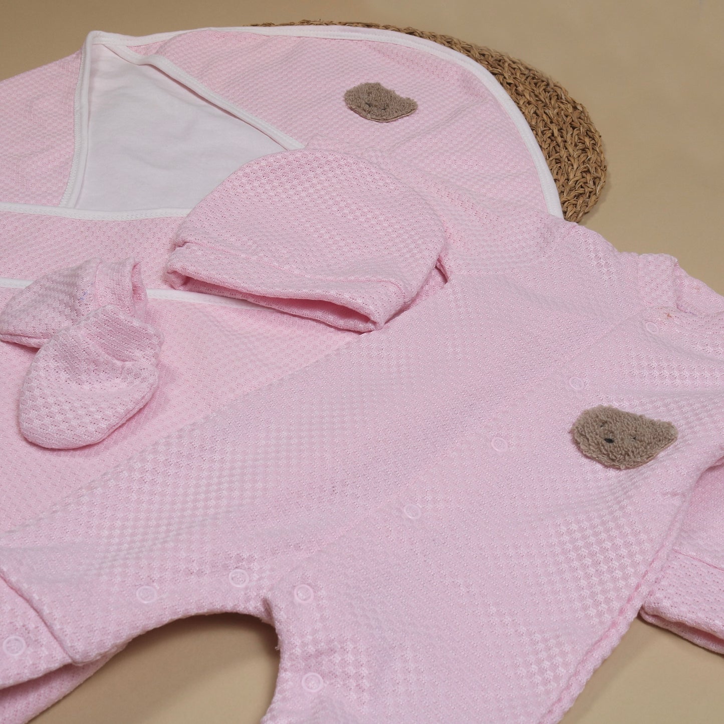 The 4 Pieces Teddy Set