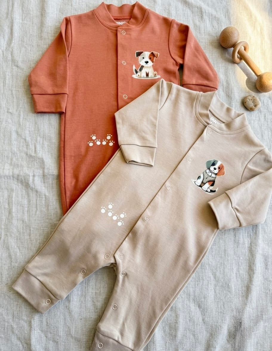 Pack of 2 Woof Rompers