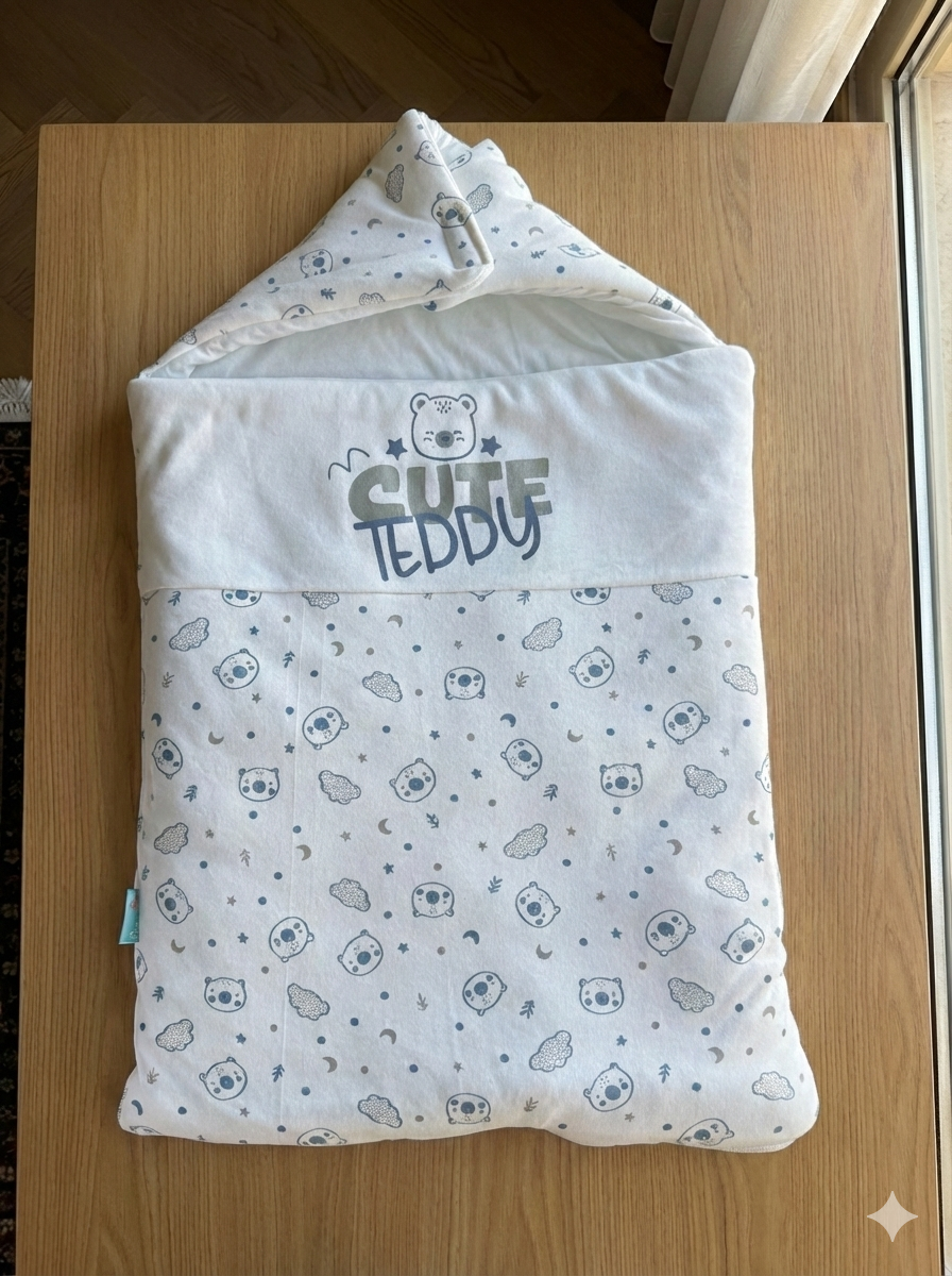 Cute Teddy Porte Bebe with zipper