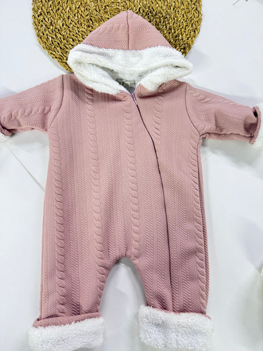 Cashmere fur onesies