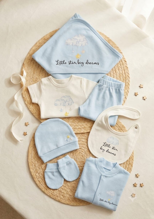 Little Stars 7 pieces cotton set