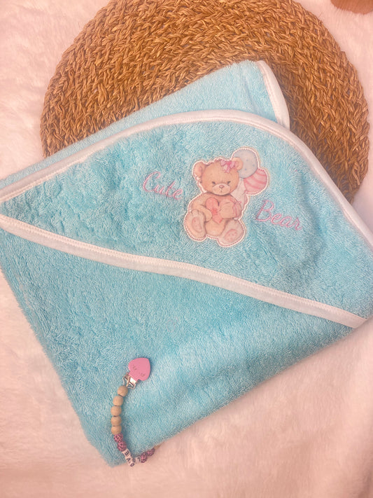 Cute bear towel