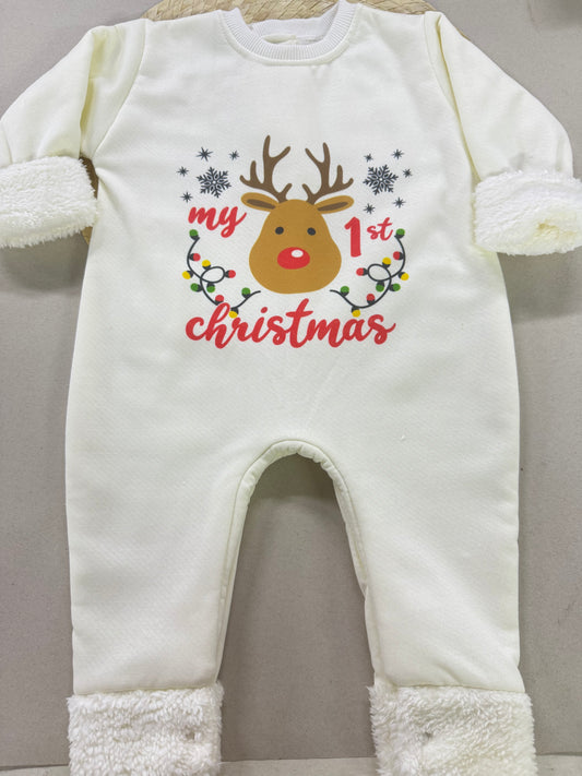 My First Christmas onesies