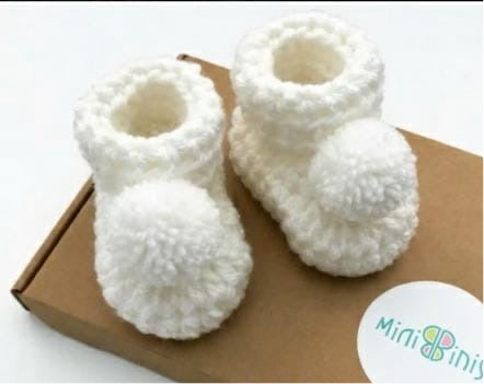 Cute Ponpon Booties
