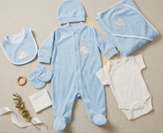 Sleepy Bear blue set