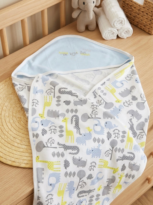 The little Zoo cotton blanket