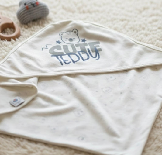 Cute Teddy cotton blanket