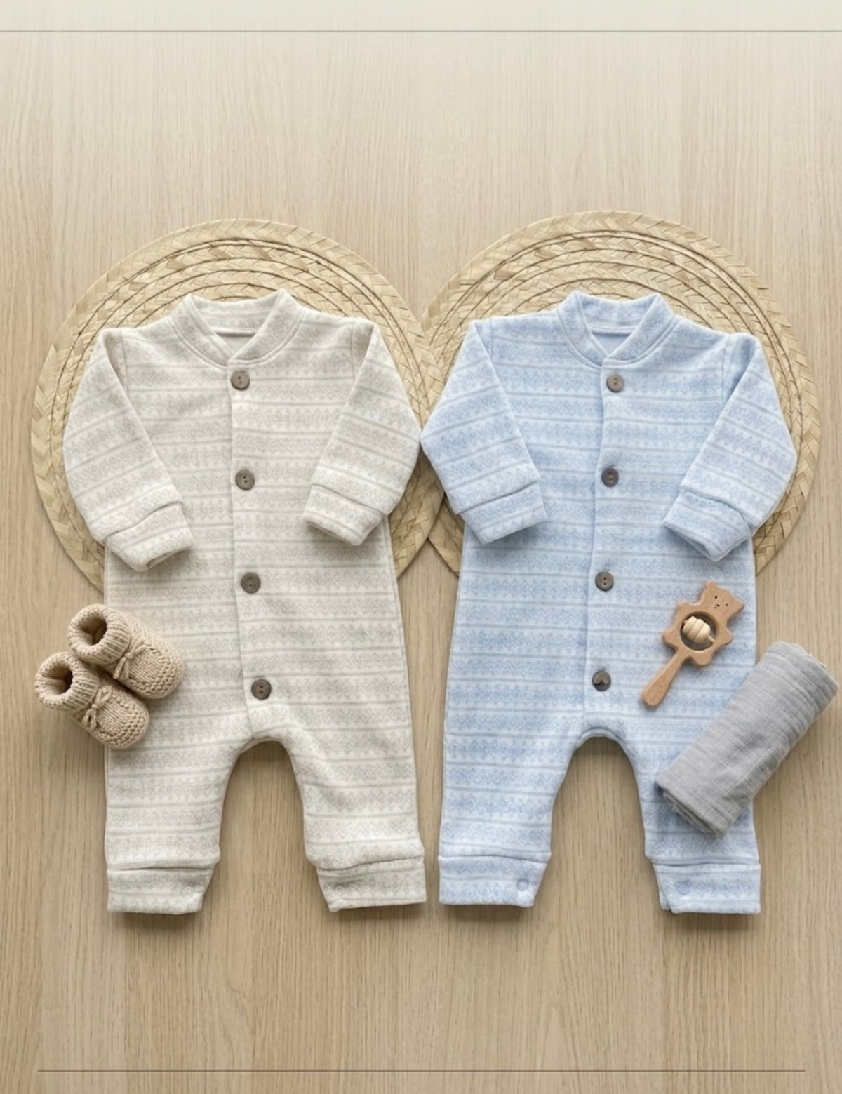 Jacquard onesies