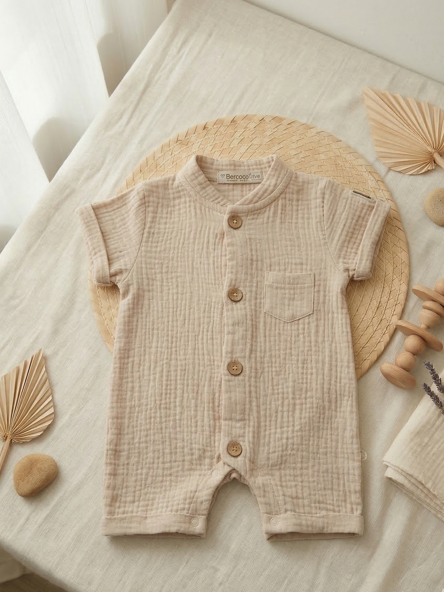 The Pure Muslin Romper