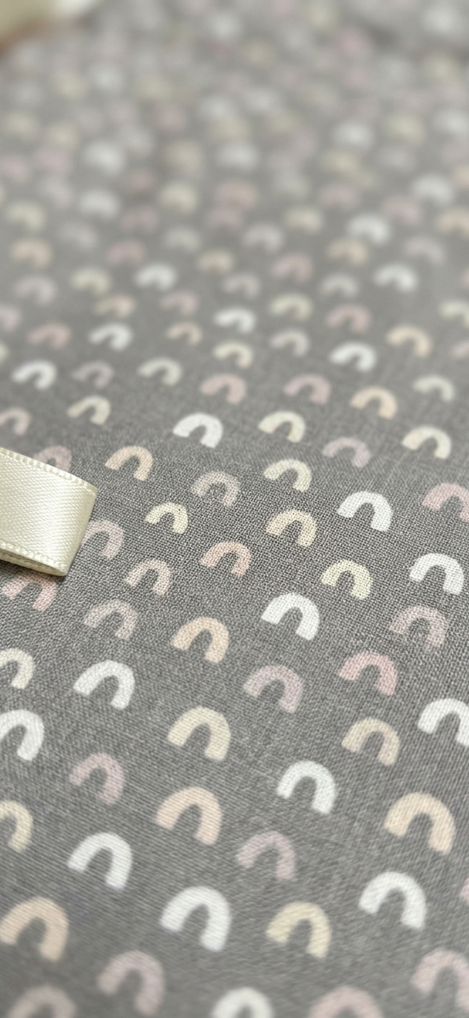 Quilted cotton crib Bumper