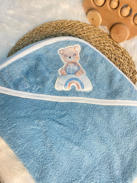 Bear bath towel