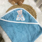 Bear bath towel