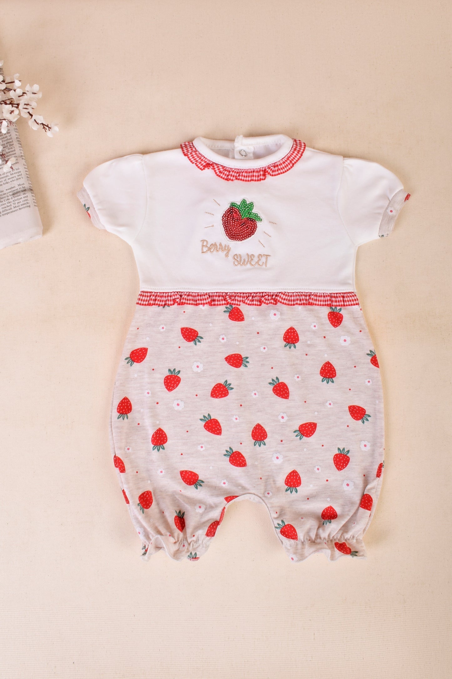 Berry sweet romper