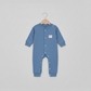 Cute Teddy indigo romper