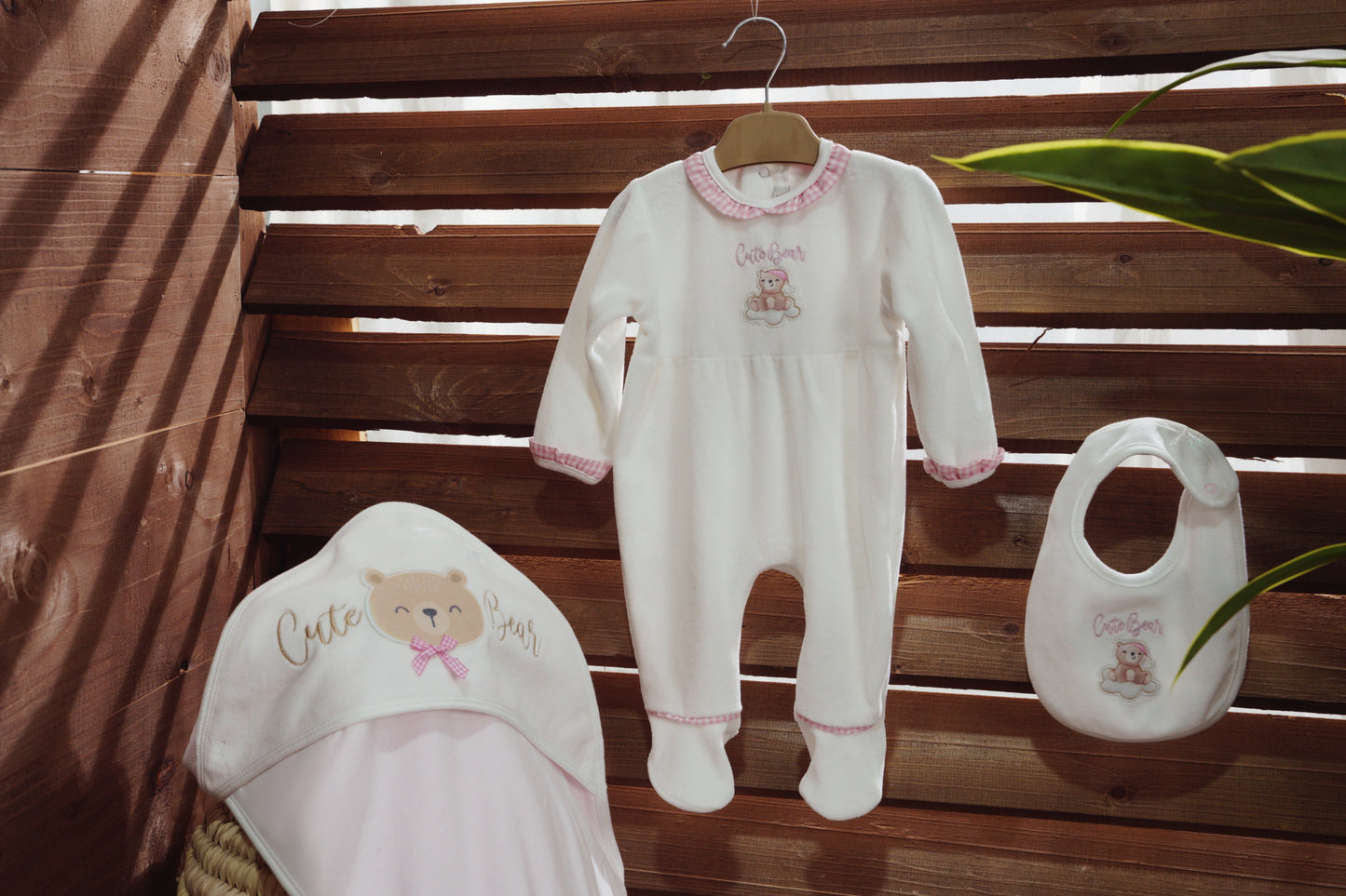 3 pieces cute bear set