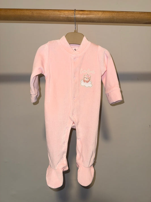 Pink cute Bear romper