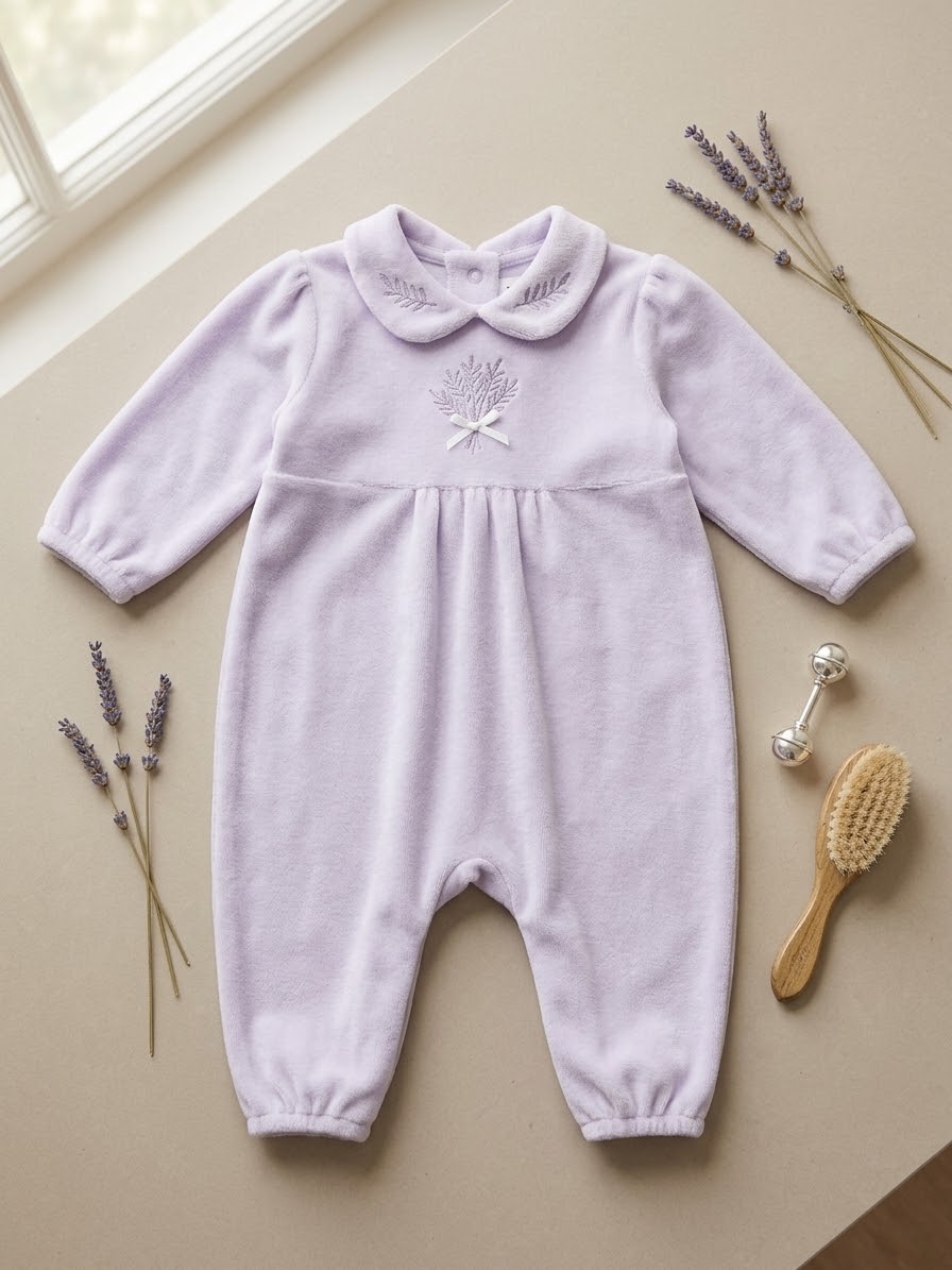 Vintage lavender romper