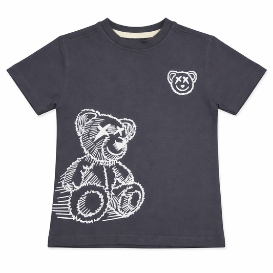 THE  Charcoal X Bear Tshirt