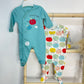 Pack of 2 Apple romper