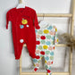 Pack of 2 Apple romper