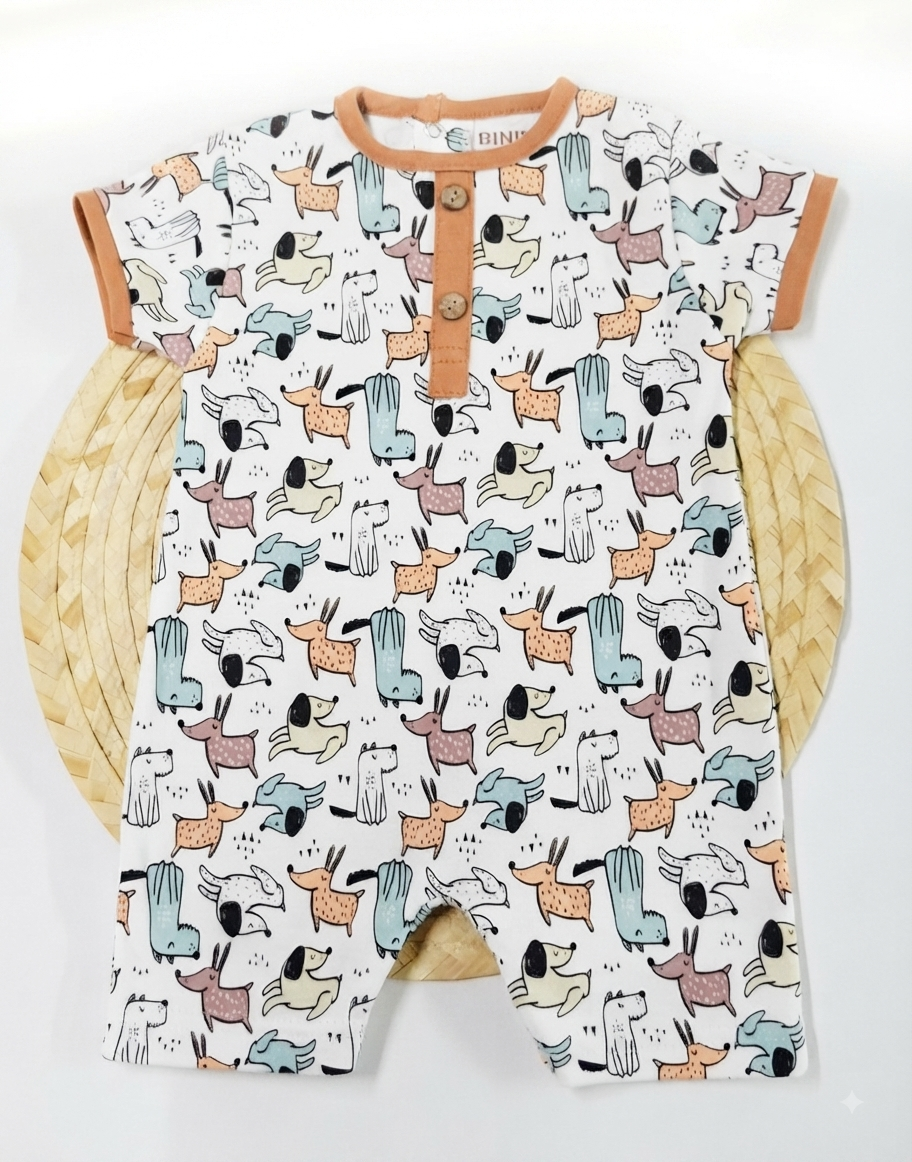 The dogs romper