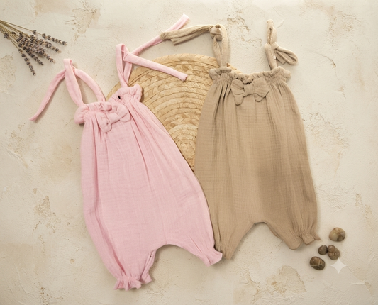 The light muslin romper
