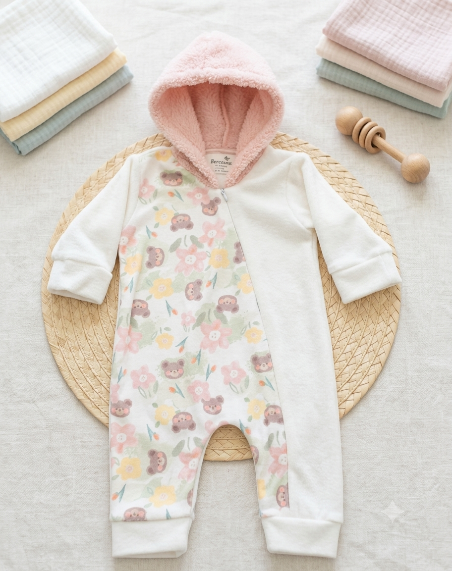 Furry hooded onesies