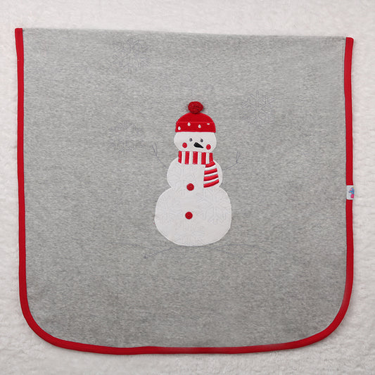 Snowman blanket